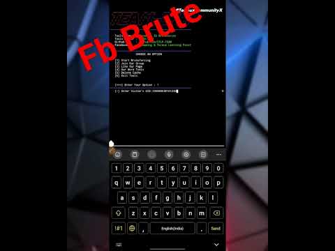 Facebook password Attack