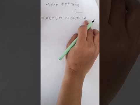 Average Of Different numbers with in seconds #mathstricks#average#calculation