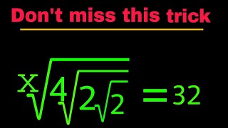Math square root problem solving | math Olympiad question #maths #algebra