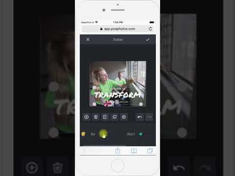 POA Editor on iPhone