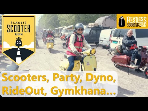 Classic Scooter Run 2023 by Restless Scooter Club | Vespa, Lambretta, Party, Rideout, Gymkhana