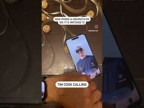 New Call Screen/Contact Options on iOS 17 & watchOS 10 - New iPhone Features #ios17 #watchos10