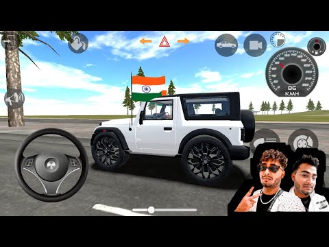 PLAYING WITH WHITE ( Gadi Wala ) CARS DRIVING 3D ANDROID GAMEPLAY 2025 17 FEBRUARY