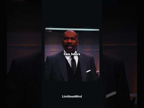 Rich People Don't Sleep 8 Hours A Day | Steve Harvey