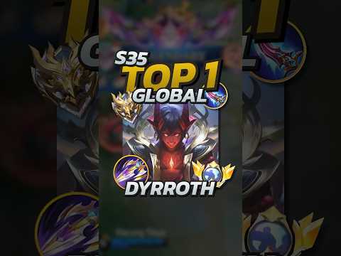 71% Winrate Dyrroth S35 Build! Mobile Legends #mobilelegends #mlbb #gaming