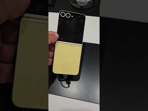 samsung z flip 6 yellow 💛 2024