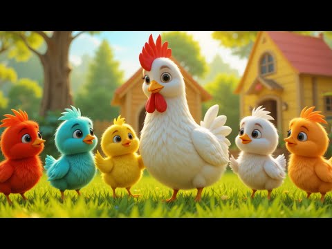 Little Chicks, A Fun and Engaging Nursery Rhyme for Kids [ Loop ]