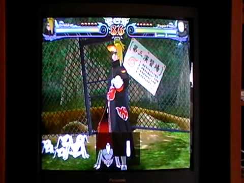 Naruto Shippuden: Clash of Ninja Revolution 3 Deidara Combo Challenge