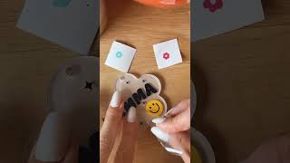 DIY custom retractable reel badge using #cricut ❤️