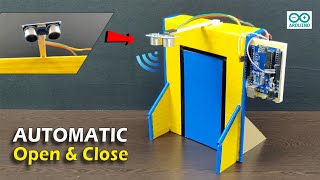 Automatic Door Opening System using Arduino || Automatic Door|| Automatic Door with Arduino Uno