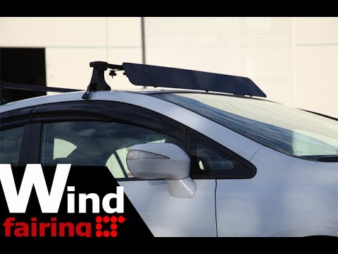 Aerodynamic Wind Fairing Crossbar Roof Rack Installation Guide by LT Sport  WF-001B