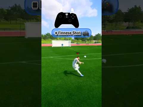 EA FC 25 Skill Moves | Finesse Shot Tutorial ▶️ #fc25 #fc24 #tutorial
