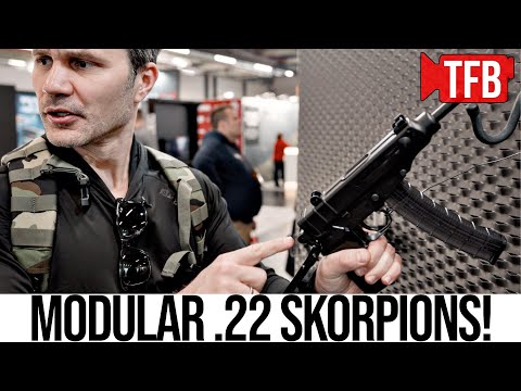 Modular .22LR vz. 61 Skorpions! More than Just a Rimfire | IWA 2025