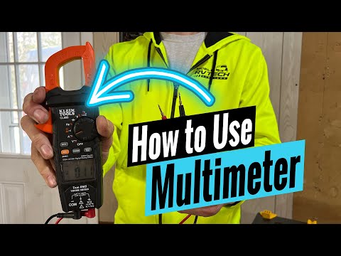 How to Test for Volts & Amps | Klein CL800 Multimeter