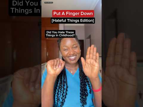 Put a finger down, Hateful things edition #shorts #putafingerdown #fingerdown #nursesandra