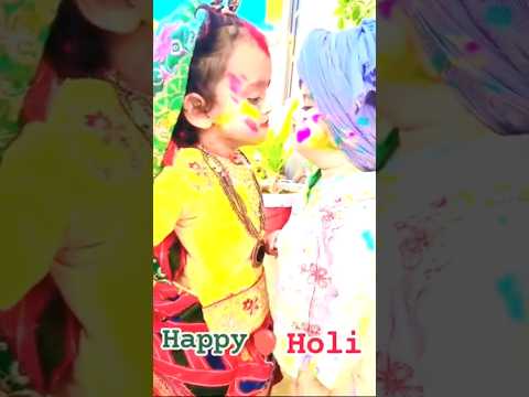 Radha Kanha Ke Sang Rangon Ki Jung #holimusic #holi