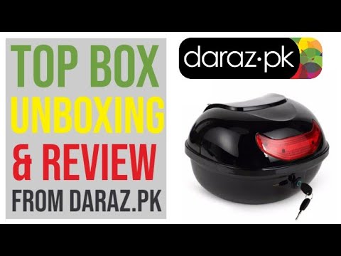 Tail Box for bikes | Unboxing & Review | daraz.pk |