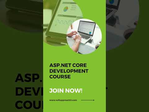Get access to the top notch ASP.NET core development course at Soft Approach IT.#aspnetcore #aspnet