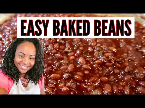 EASY BAKED BEANS RECIPE | 4th of JULY RECIPE