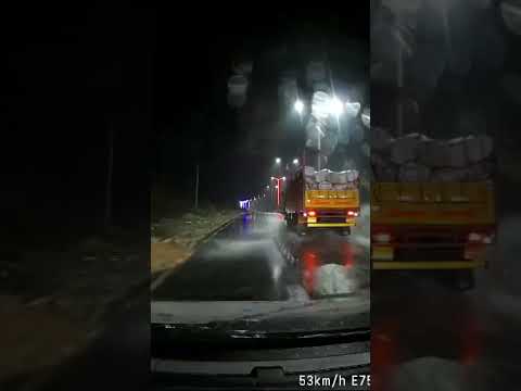 Rainy Night Drive: Glowing City Lights | Dashcam Adventure in the Dark 🌧🚗 #dashcam  #baleno #rain