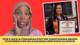 Dr. CHEYENNE BRYANT Is EXPOSED By Her CLIENT For Being A FAKE, SCAMMING, UNLICENSED FRUAD: JAG TALK!