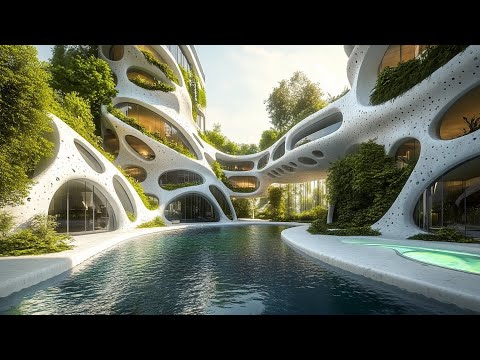 🚀 AI Predicts: What Homes Will Look Like in the Year 3000! 🏡🔮 #FuturisticHomes #ai