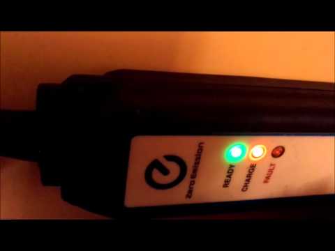 how to charge electric cars nissan leaf at home