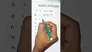Basic Mathematics Symbols | #Mathematics #MathLover #MathSkills #MathTime #MathWorld