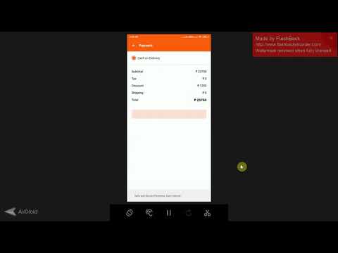 Order fulfillment