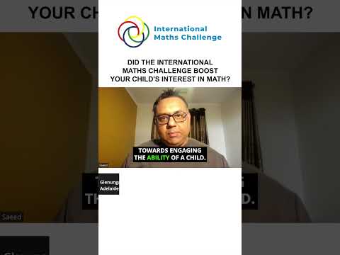 Build Interest in Maths | International Maths Challenge | Parent Feedback | Maths Olympiad