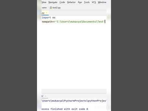 Python code to create a folder