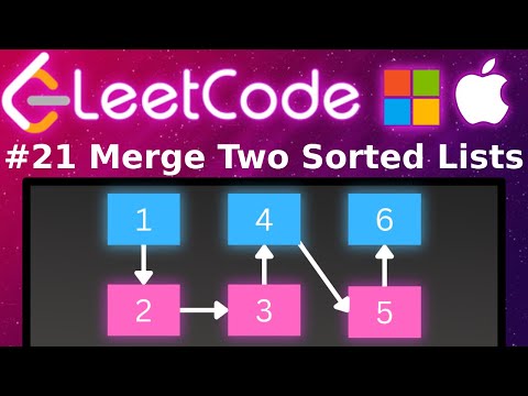 [Animated] LeetCode 21 Merge Two Sorted Lists | Blind 75