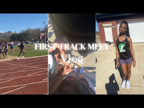 VLOG/GRWM: FIRST TRACK MEET | CuzimTootie