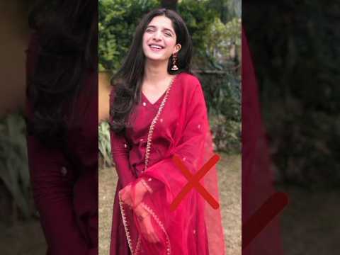 Bad Mawra Hussain 🆚 Good Mawra Hussain #mawrahussain #foryou #sabat #neem #ytshorts #fairytaledrama