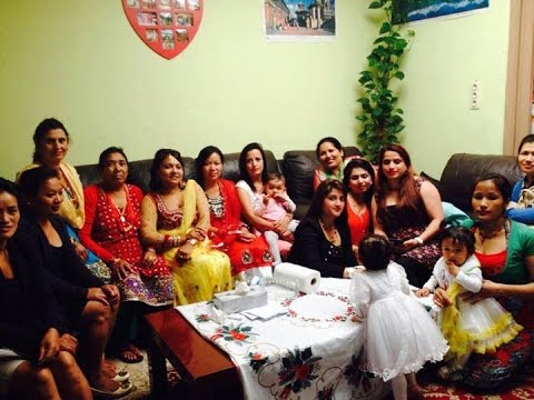 Nepali Teej Party Brugge Belgium 2014
