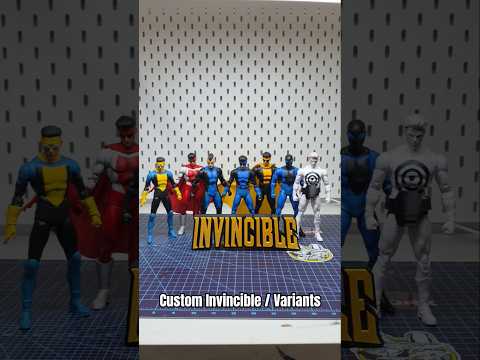 Custom Invincible / Variants #invincible #mcfarlane #mcfarlanetoys #markgrayson #invincibleseason3