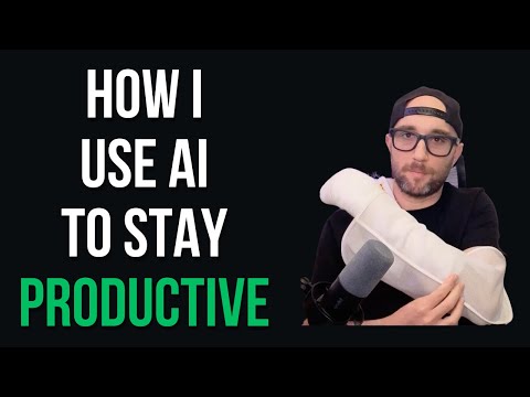 My AI + Tech Combo That Kept Me Productive Despite a Broken Hand