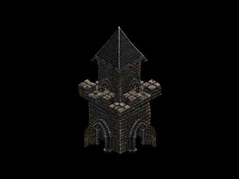 Creativity castle tower build up   #castle #gaming #isometric #sprites #timelapse #puzzle #rpg