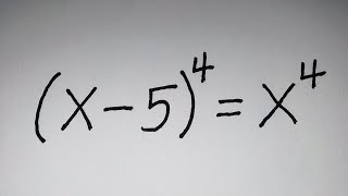 Math Olympiad Question | A Nice Quartic Equation | find x