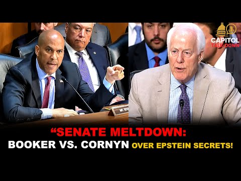 Senate Showdown: Booker vs. Cornyn Over Epstein Files & Opioid Bill Transparency Clash