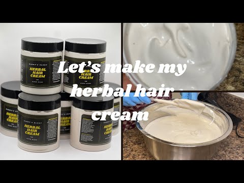 Let’s make my ✨herbal hair cream✨ for extreme hair growth