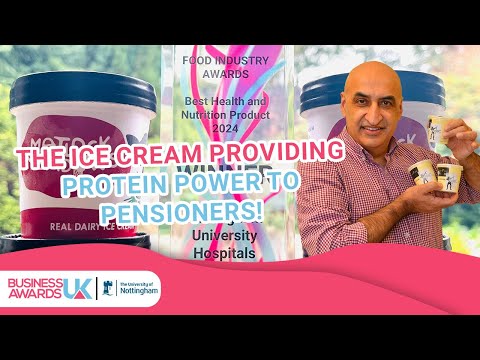 The Ice Cream providing Protein Power to Pensioners! - Interview with Professor Opinder Sahota