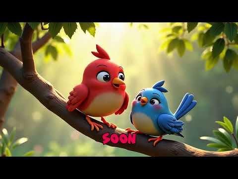 Good Morning Little Birdies! | Toddler Songs About Birds | Learn Animal Sounds & Colors #KidsSongs