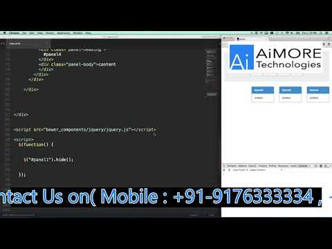 java script jQuery Tutorial By AiMORE Technologies