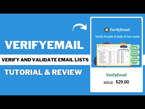 VerifyEmail Tutorial & Review 2024 | Best Appsumo Lifetime Deal | Saas LTD Hunter🔥
