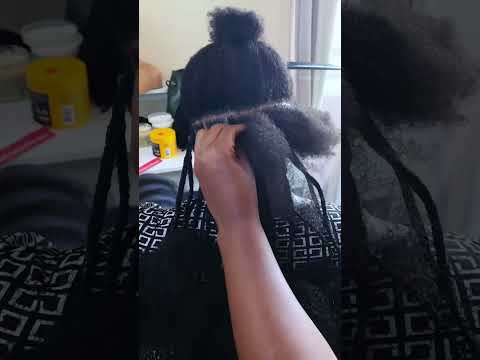 Knotless Natural kinky hairstyle for every hair type