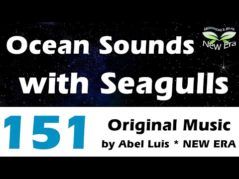 Relaxing Sounds of Waves - Ocean Sounds with Seagulls - Sleep, Meditation, Yoga