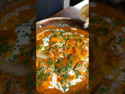 The BEST indian curry U will ever have 😍 #Shorts shahi paneer