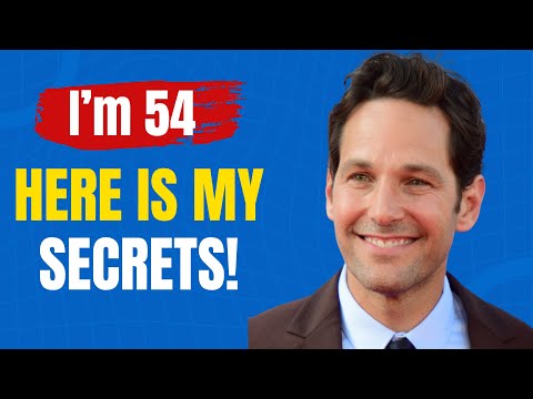 Paul Rudd's Anti Aging Secrets! | Nutrition, Exercise Routine, Habits and Tips!