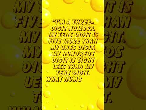 NO ONE COULD ANSWER THIS YET, CAN YOU? #tricks #riddles #maths #logical #gamtng #shorts #viral
